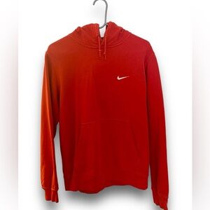 Nike Classic Red Mens Size Medium Sweater Hoodie unisex